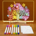 Pizarra Magica 20cm X 30cm Luz Led Usb
