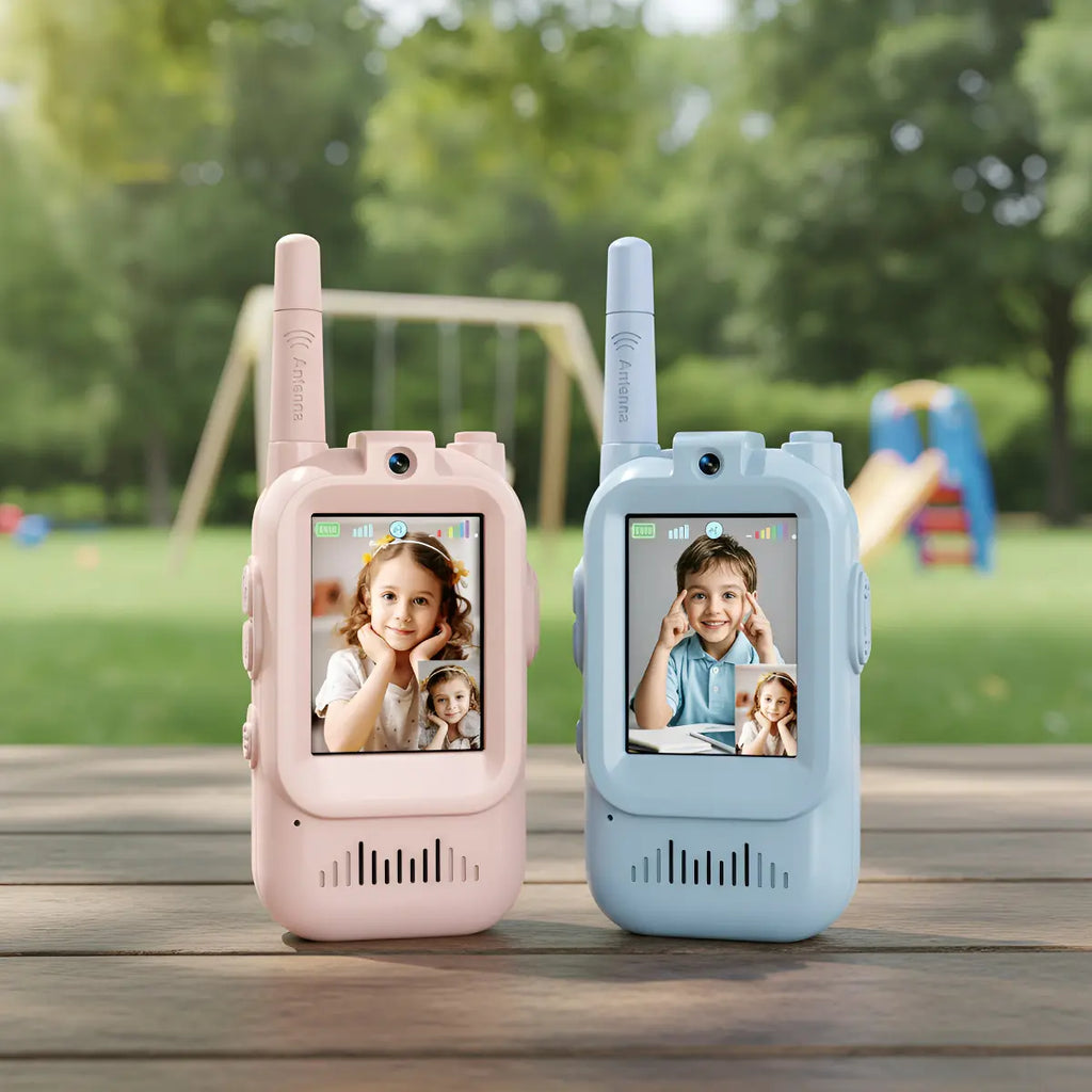 Walkie Talkies De Video Con Pantalla