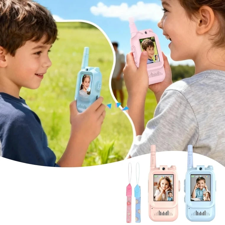 Walkie Talkies De Video Con Pantalla