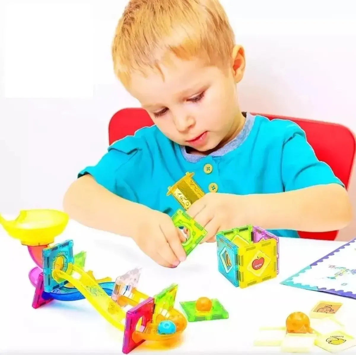 Juguete Magnetico Magnetic Diy Blocks 42