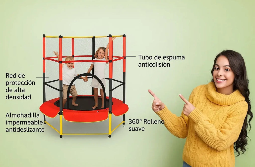 Cama Elastica Saltarina Trampolin Ninos