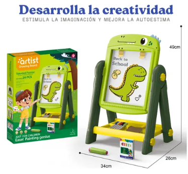 Pizarra Magnetica Infantil Doble Cara