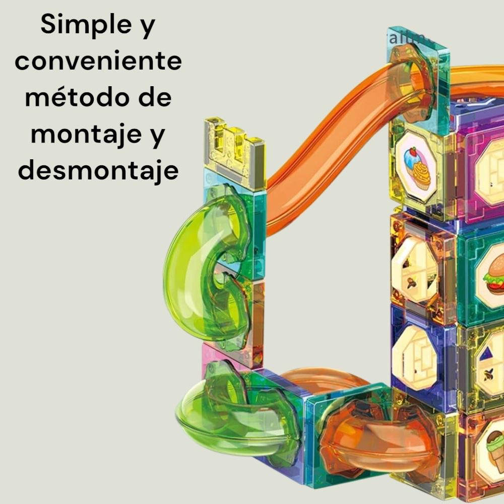 Bloques Magneticos De Construcion 73 Pcs
